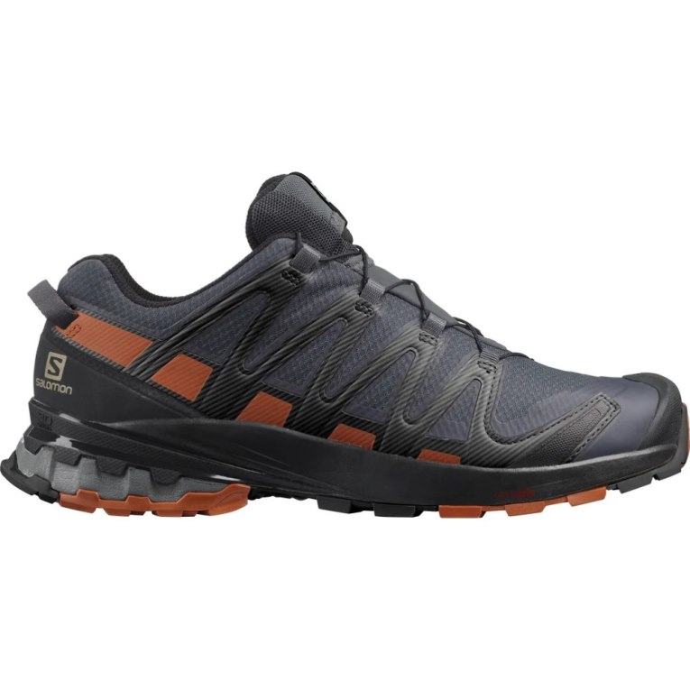 Navy Salomon Xa Pro 3d V8 GTX Men\'s Trail Running Shoes | PH 69870D